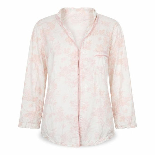 M&Co Womens Pink Floral  Top Nightshirt Size 12