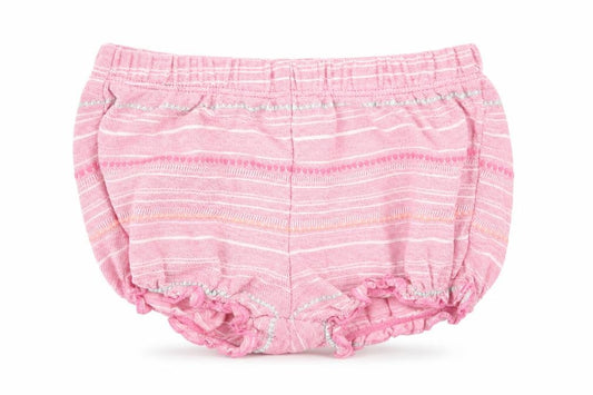 Front view of H&M girls’ pink cropped trousers, size 12, months