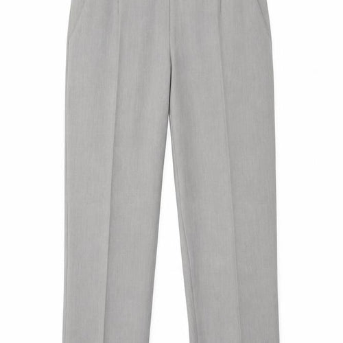Just Elegance Womens Grey  Rayon Trousers  Size 14 L27 in