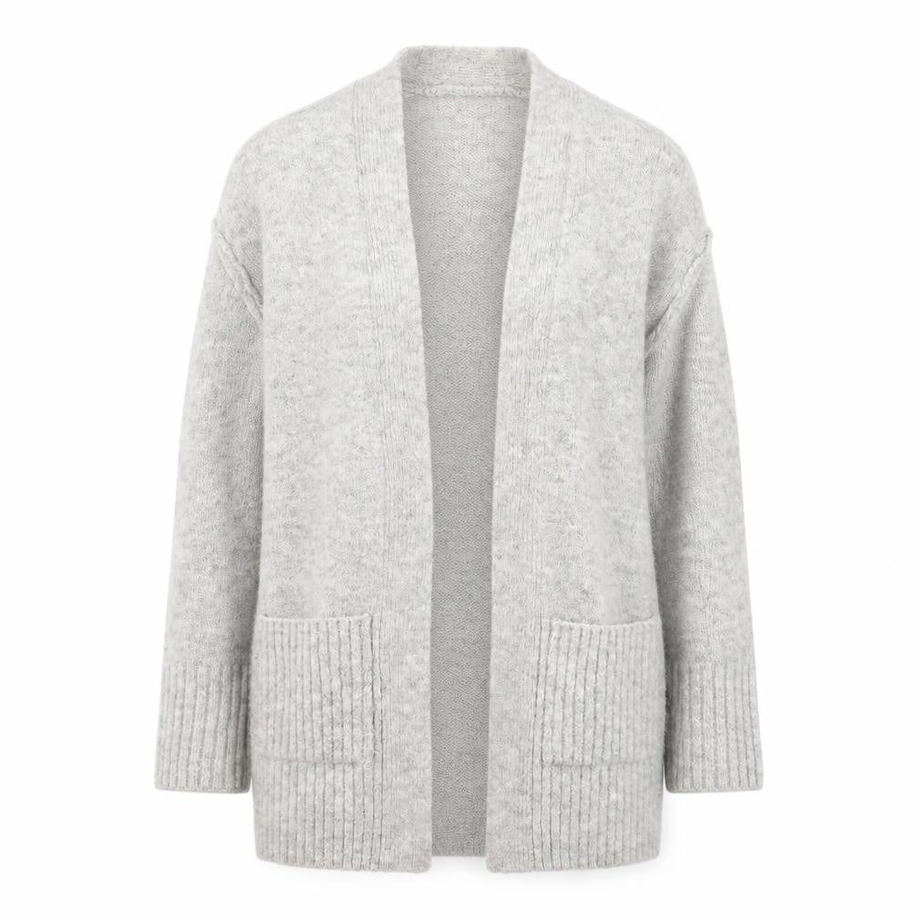 Marks and Spencer Womens Grey  Knit Cardigan Jumper Size XS