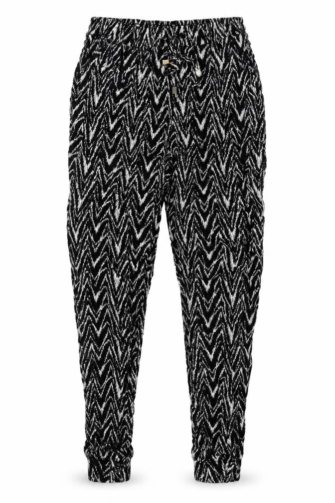Dorothy Perkins Womens Black Striped  Trousers  Size 8 L25 in