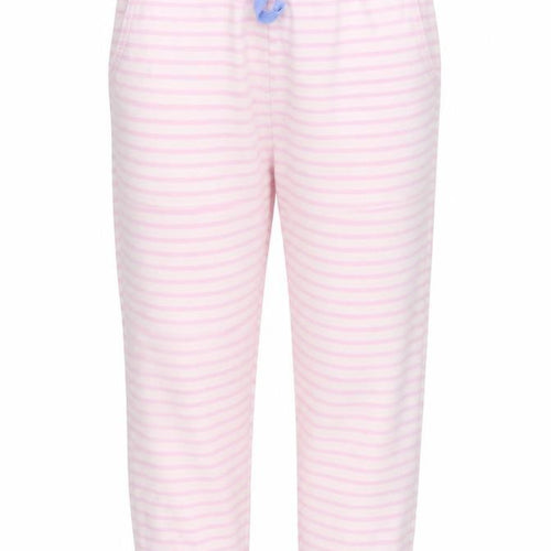 John Lewis Girls Multicoloured Striped  Capri Lounge Pants Size 6 Years