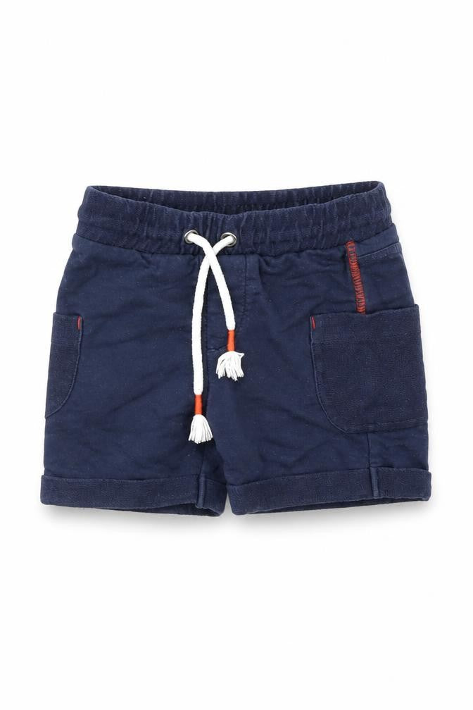 M&S Girls Blue   Cropped Trousers Size 18 Months