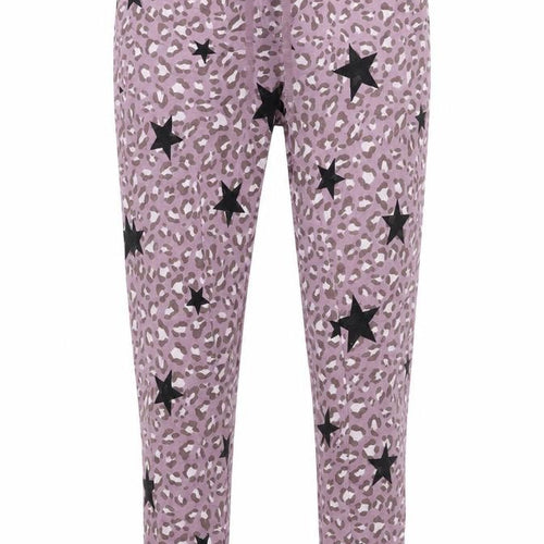 Blanco Womens Grey Animal Print  Trousers  Size 34 in L27 in