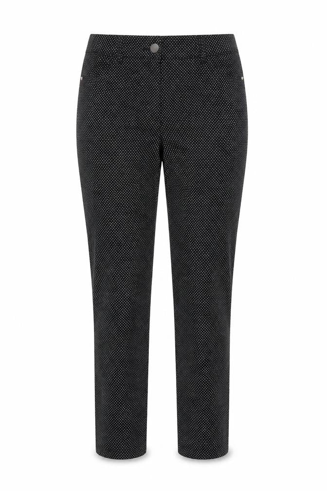 Dorothy Perkins Womens  Geometric  Capri Trousers Size 8 L28 in