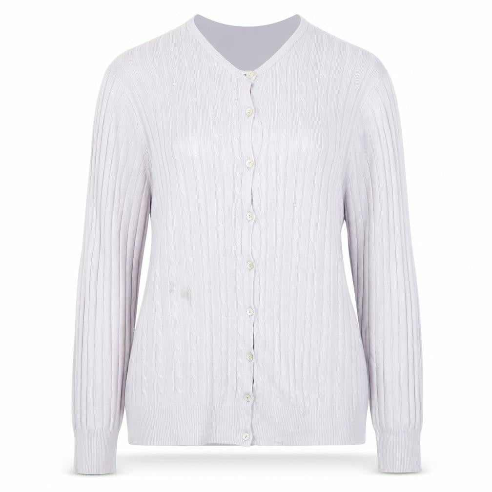 M&S Womens Purple   Cardigan Jumper Size M