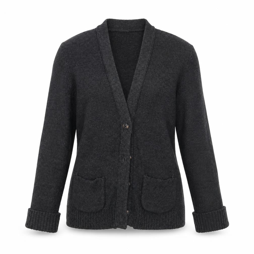 Sao Paulo Womens Grey   Cardigan Jumper Size M