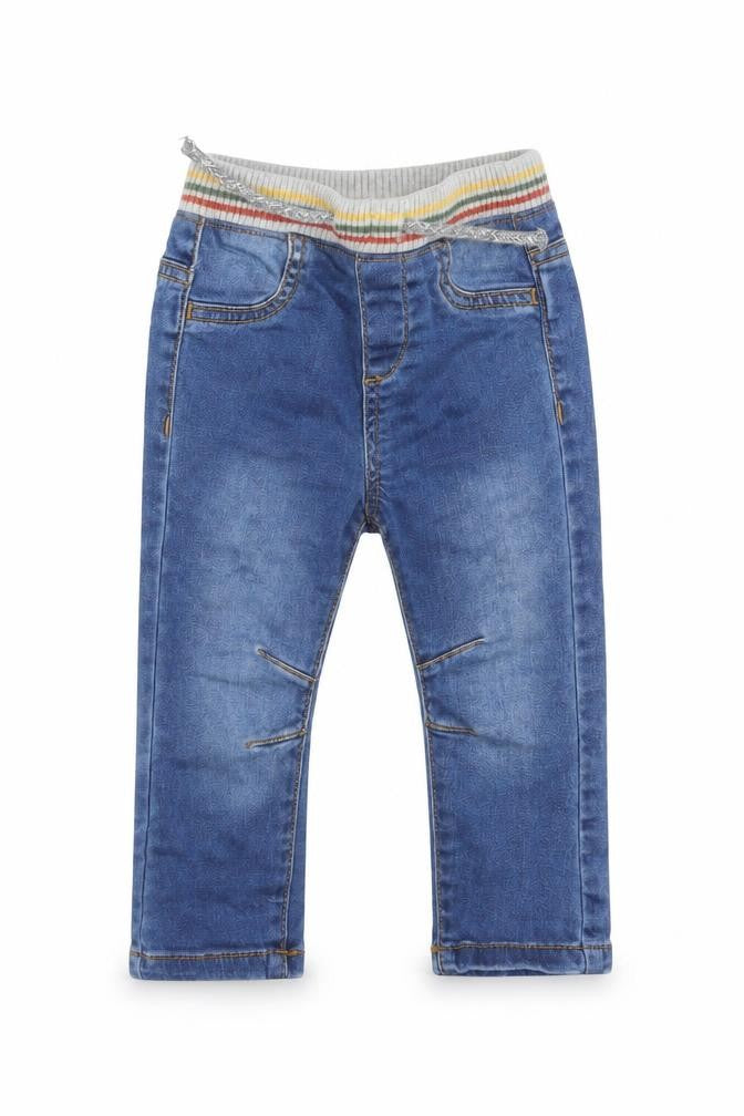 Front view of Nutmeg Baby Blue Jeans, size 9-12, Months