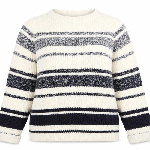 Originals Knitwear Womens Multicoloured Striped  Pullover Jumper Size M