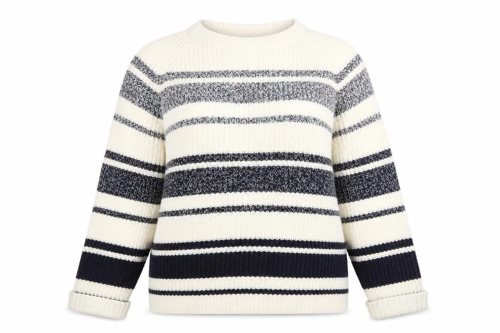 Originals Knitwear Womens Multicoloured Striped  Pullover Jumper Size M