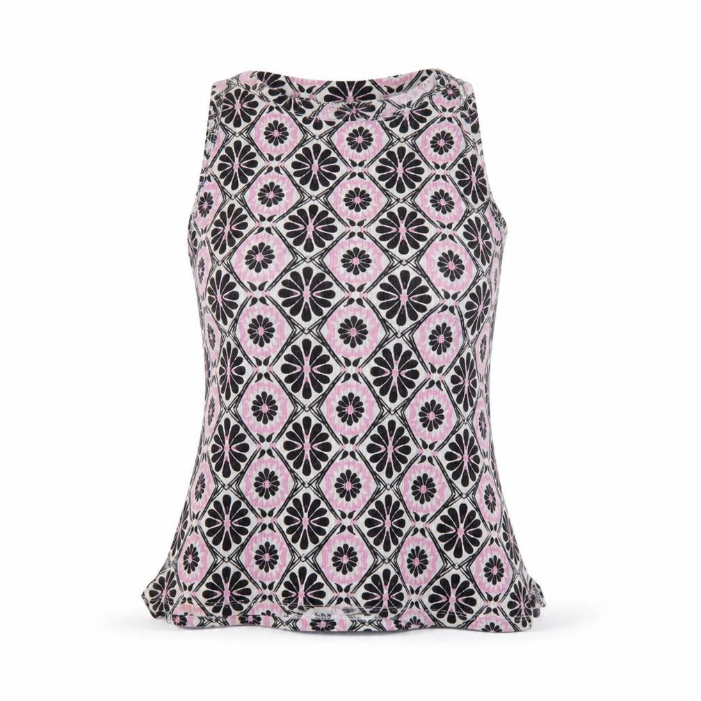 Topshop Womens Multicoloured Floral  Basic Tank Size 6