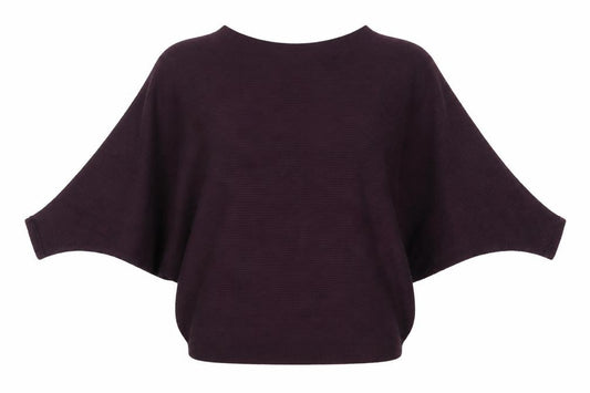 Front view of F&F women’s red jumper, size UK 12