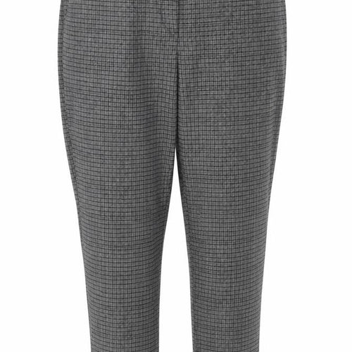 Tue Womens Grey Plaid  Trousers  Size 14 L28 in