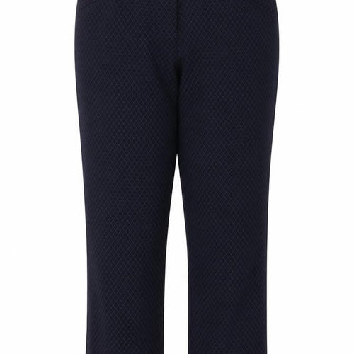 Reitmans Womens Blue Argyle/Diamond  Trousers  Size 18 L26 in