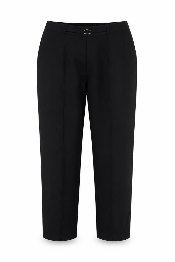 M&S Womens Black   Trousers  Size 14 L28 in