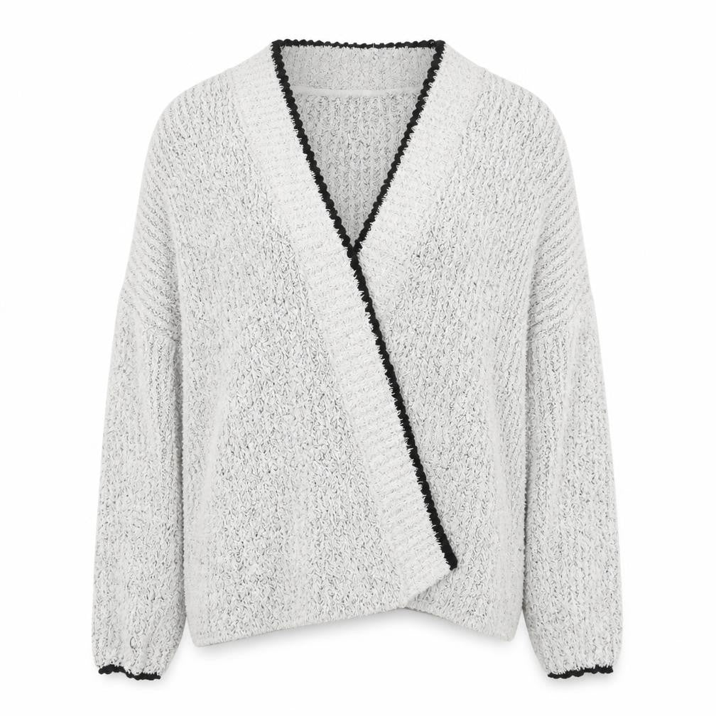Papaya Womens Grey   Cardigan Jumper Size L