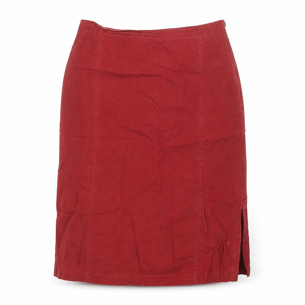 Gina B. Womens Red   Straight & Pencil Skirt Size 12