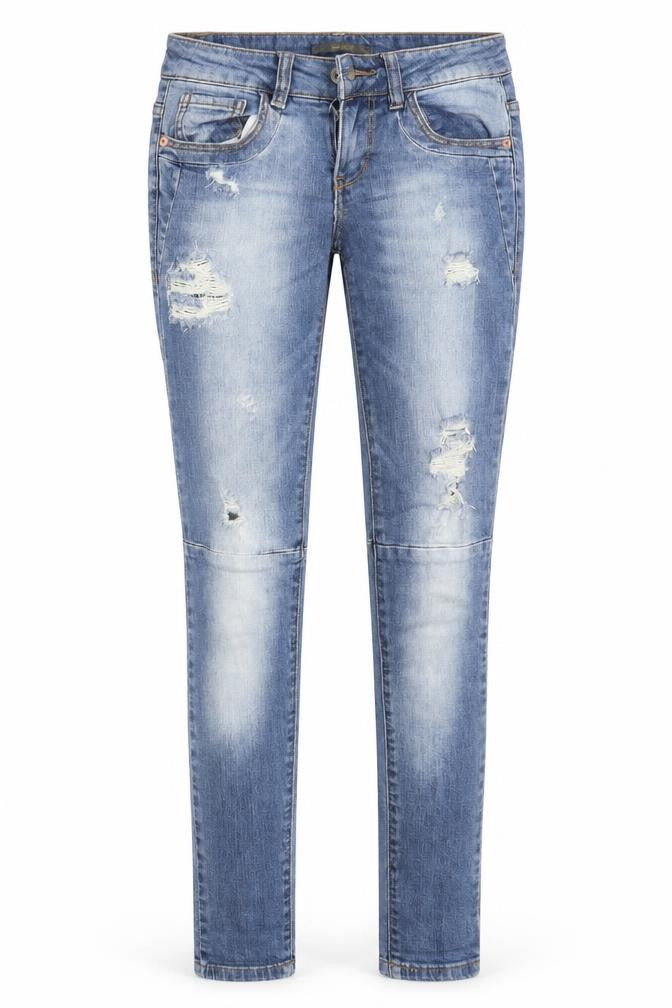 Pull & Bear  Womens Blue  Denim Skinny Jeans Size 26 in L29 in