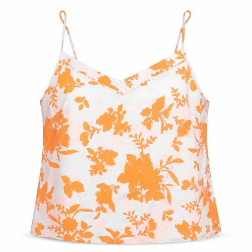 Secret Possessions Womens Silver Floral  Camisole Tank Size 10