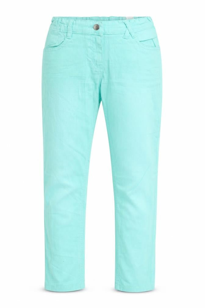 Yigga Girls Green  Denim Skinny Jeans Size 12-13 Years