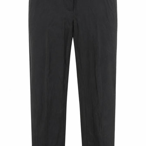 Preworn Womens Black   Trousers  Size 38 in L29 in