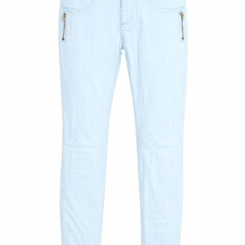 b&d Womens Blue  Denim Skinny Jeans Size S L27 in