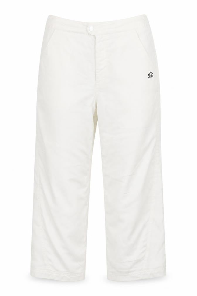 ellesse Womens White   Cropped Trousers Size 12 L25 in