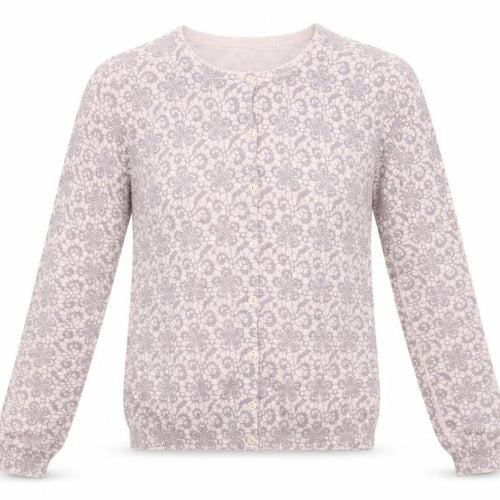 Dorothy Perkins Womens Pink Geometric  Cardigan Jumper Size 10