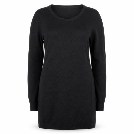 Front view of F&F women’s black jumper, size UK 10