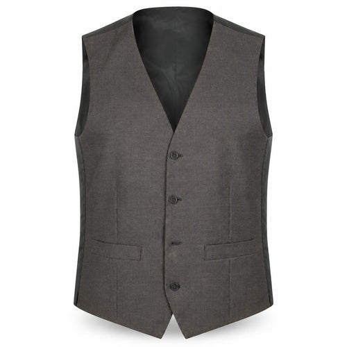 Burton Mens Grey   Jacket Suit Waistcoat Size 38
