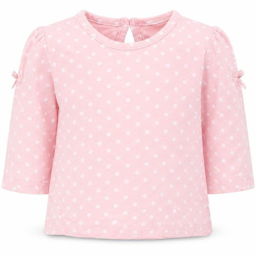 Disney Baby Baby Pink Spotted  Basic T-Shirt Size 3-6 Months