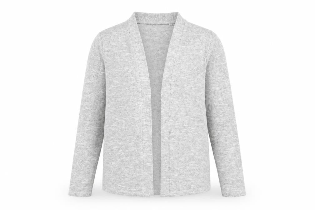Here & There Girls Grey   Shrug Jumper Size 13-14 Years