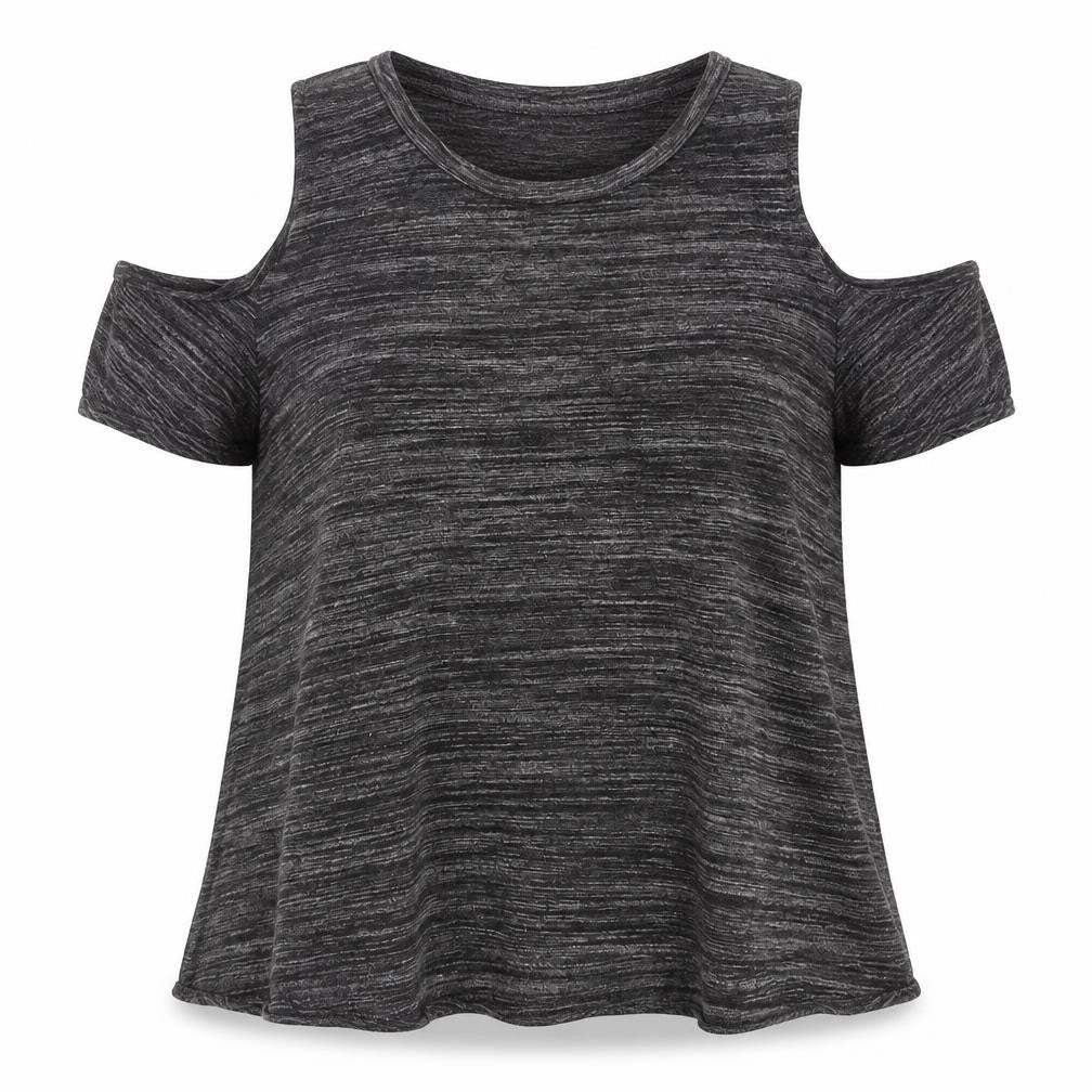Tu Womens Grey   Basic Blouse Size 14