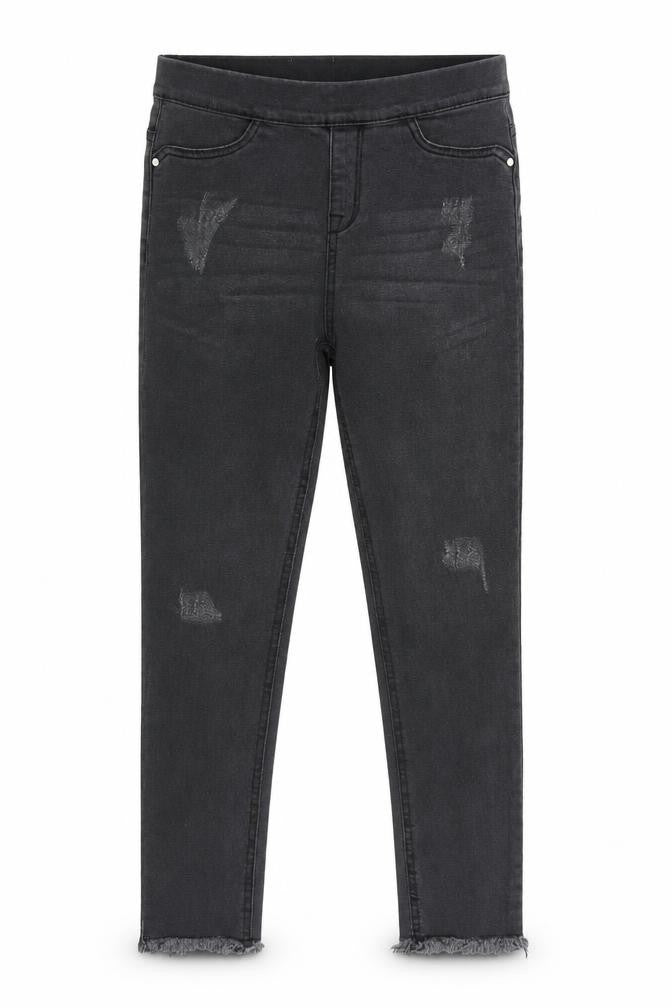Denim co Girls Grey   Cropped Jeans Size 10-11 Years