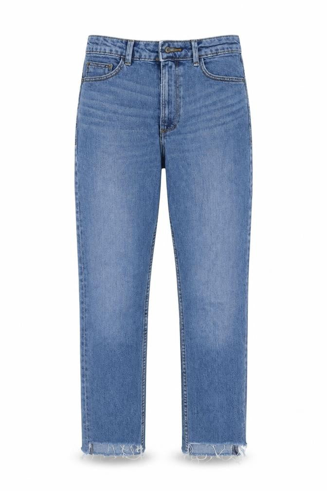 Denim CO Womens Blue   Straight Jeans Size 8 L26 in