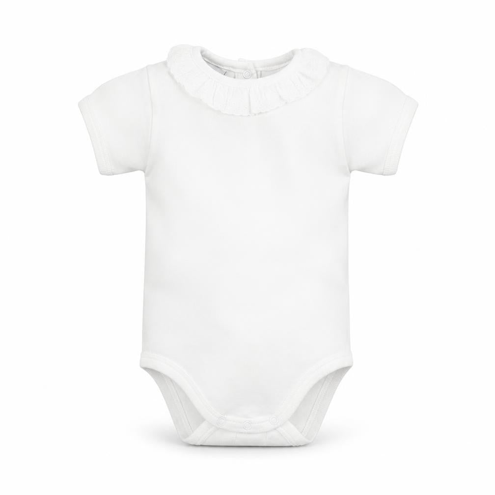 BABIDU Baby White   Babygrow One-Piece Size 3-6 Months