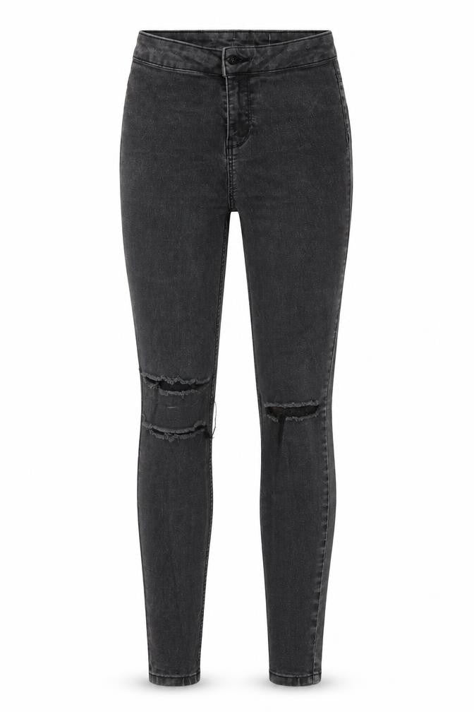 New Look Womens Grey   Jegging Jeans Size 6 L32 in