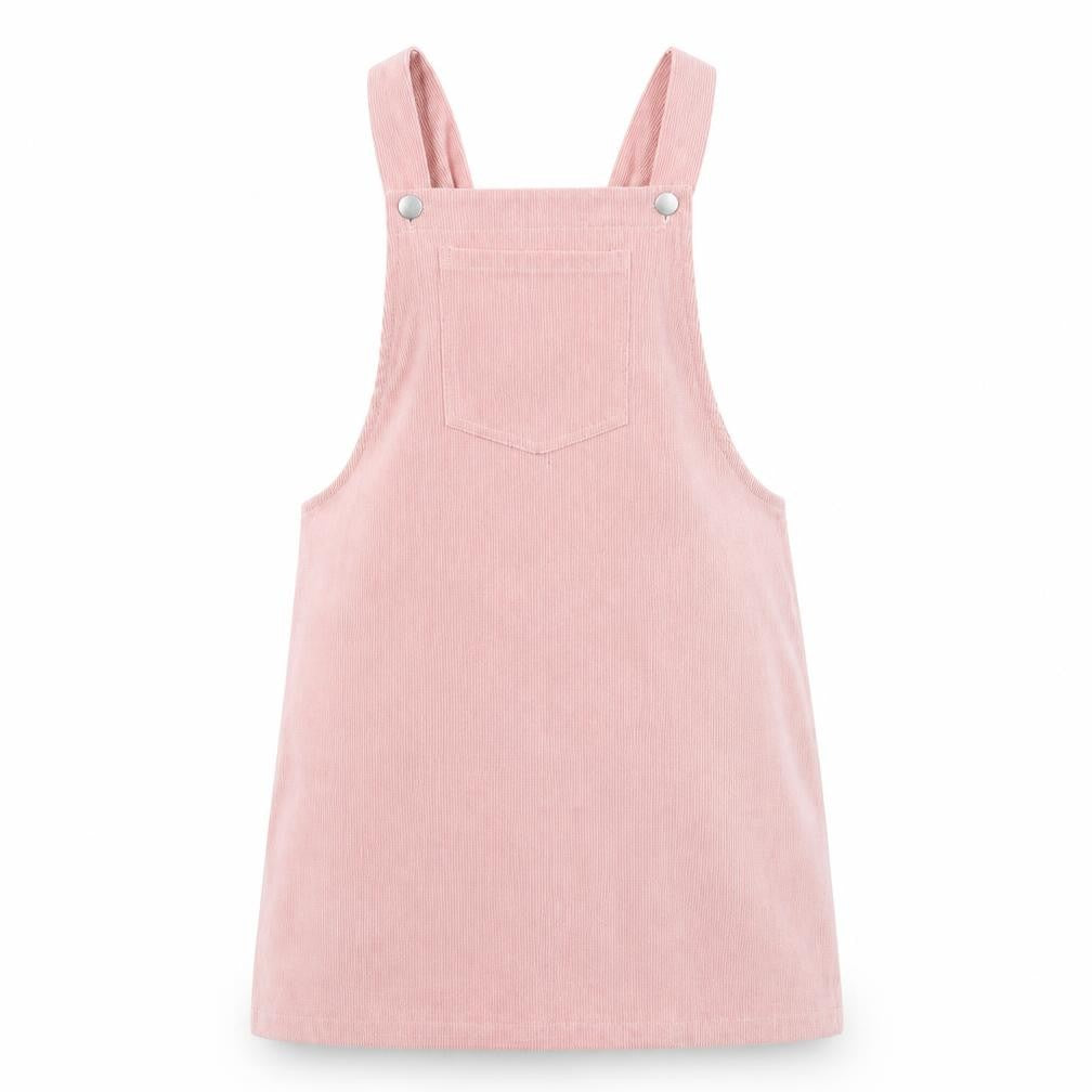 Front view of SHEIN women’s pink a-line, size M