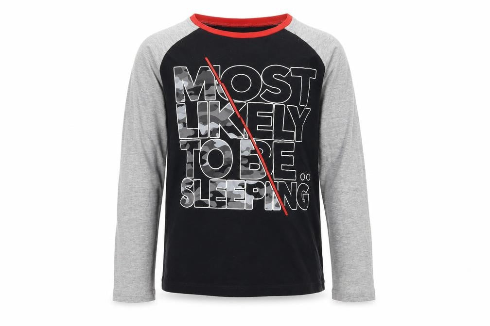George Boys Multicoloured    Pyjama Top Size 11-12 Years  - Most likely to be sleeping