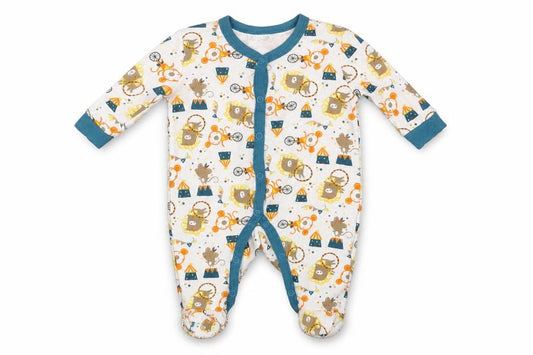 Front view of lily & jack Baby White One Piece Size Newborn