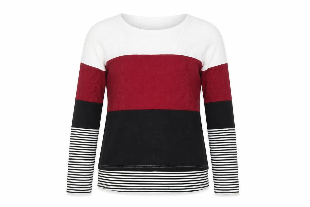 Front view of Preworn women’s multicoloured jumper, size M