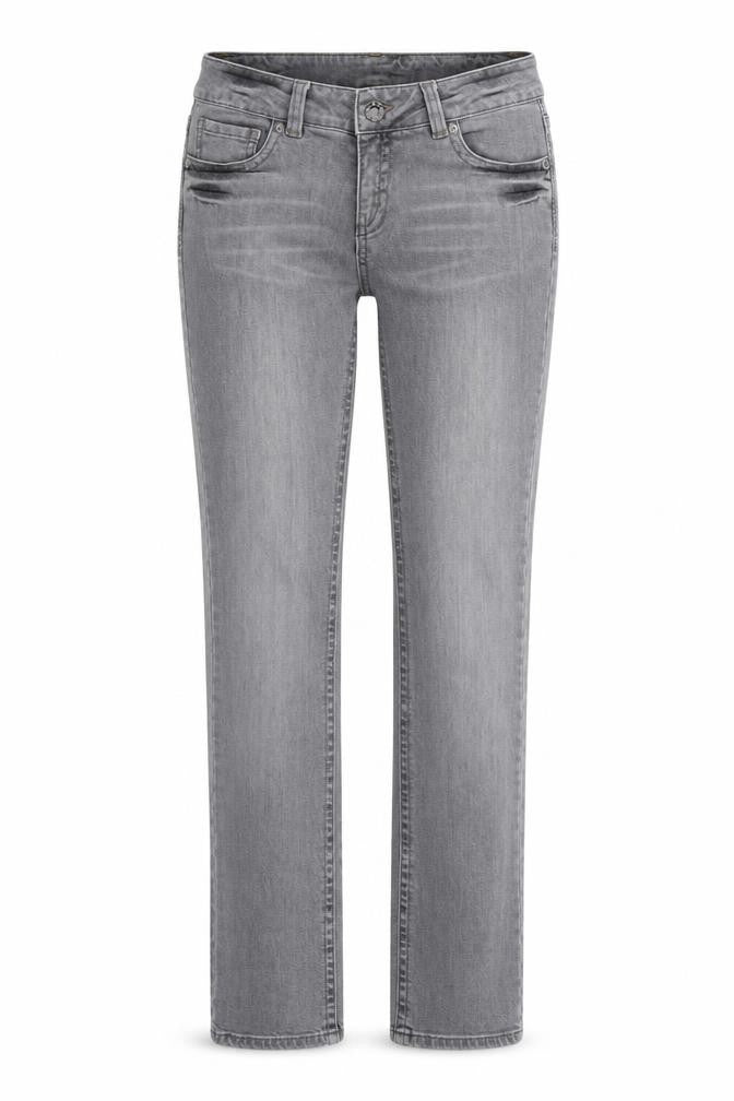 Moto Womens Grey  Denim Straight Jeans Size 28 L34 in