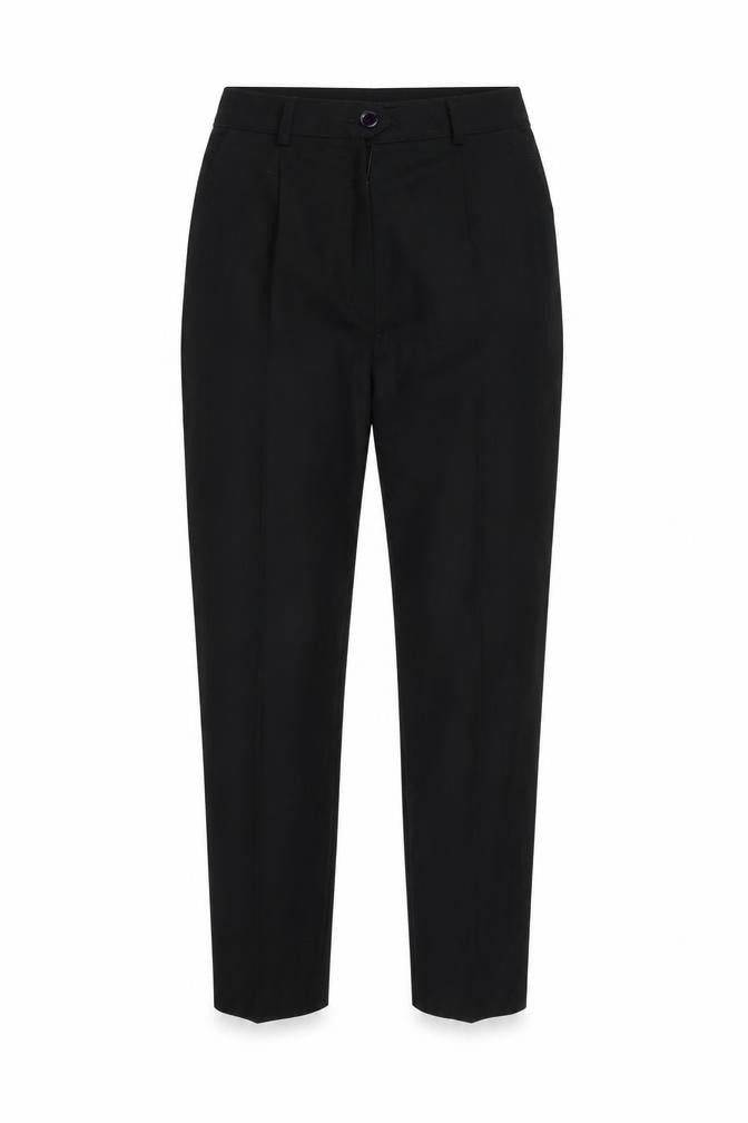 Preworn Womens Black   Trousers  Size 28 in L29 in