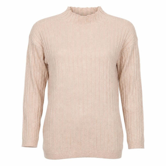 Front view of Primark women’s pink jumper, size UK 12