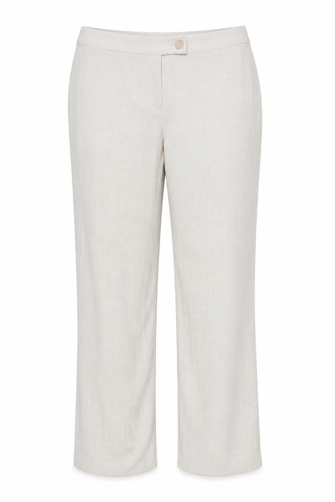 sarah hamilton Womens Beige   Trousers  Size 14 L29 in