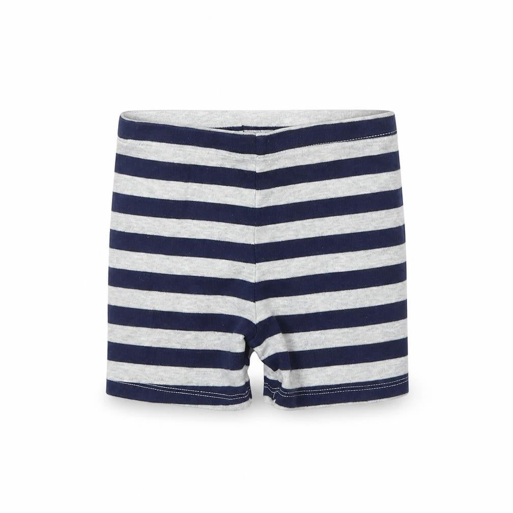 F&F Baby Grey Striped  Cropped Trousers Size 9 Months