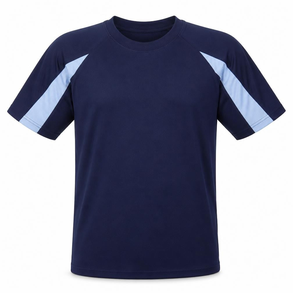 All We Do is Mens Blue   Jersey T-Shirt Size S