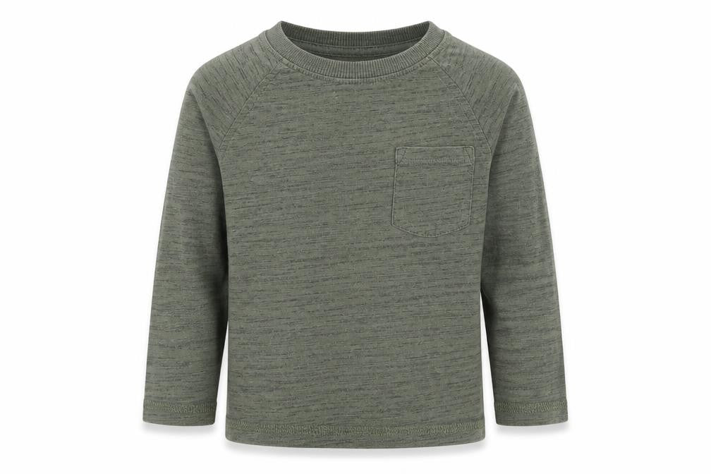 Front view of George Baby Green Basic T-Shirt, size 12-18, Months