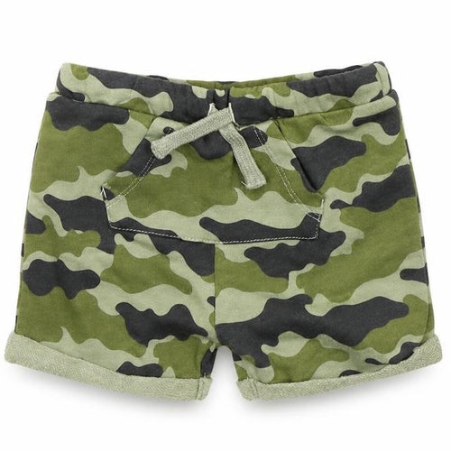 FRED & FLO Baby Green Camouflage  Cropped Trousers Size 6-9 Months
