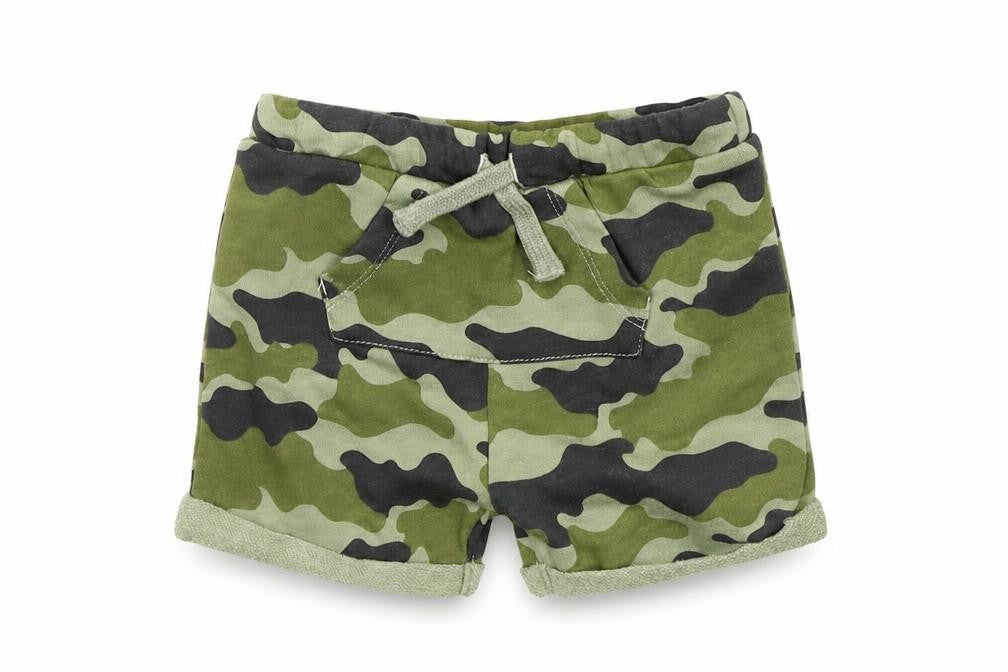 FRED & FLO Baby Green Camouflage  Cropped Trousers Size 6-9 Months